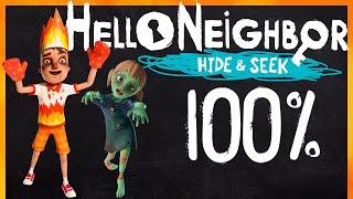 Hello Neighbor Hide and Seek - Full Game Walkthrough No Commentary - 100% Achievements