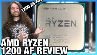 New AMD Ryzen 3 1200 AF $75 CPU Review & Benchmarks Overclocking Gaming & More