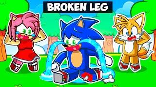 Sonic BROKE His LEG In Roblox