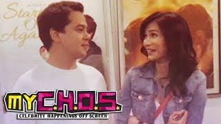 EXCLUSIVE John Lloyd gives Jennylyn a tour at the Star Cinema office