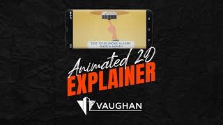 Test your smoke alarms  2D Explainer for Vaughan  Animated 2D Explainers 2021