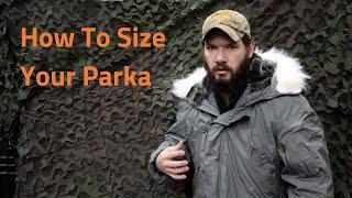 How To Size Your N-3B Parka