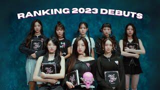 ranking almost every 2023 kpop debut