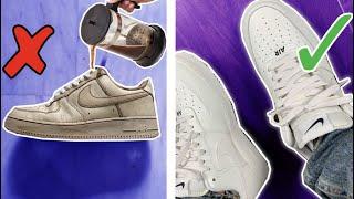 5 AIR FORCE 1 RULES YOU DO NOT WANT TO BREAK