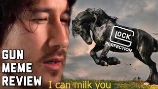 GLOCK IS MILKING BOY HORSES