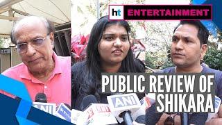 Public review of Shikara  Vidhu Vinod Chopra  Sadia  Aadil Khan