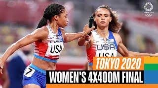 ‍️ Womens 4x400m Final  Tokyo Replays