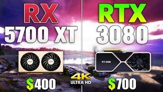 RTX 3080 vs RX 5700 XT in 4K