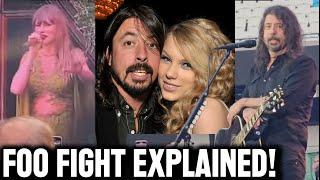 Dave Grohl SLAMS Eras Tour? Taylor Swifts Reacts FOO FIGHT Explained