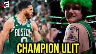 NagChampion Ulit Ang Boston Celtics  Jaylen Brown Ang Finals MVP