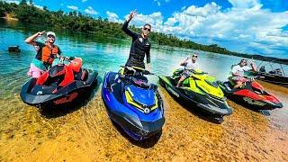 MELHOR ROLE DE JET SKI DA MINHA VIDA COM MEUS AMIGOS