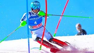 FIS Alpine Ski World Cup - Mens Slalom Run 1 - Saalbach AUT - 2024