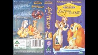 Lady and the Tramp 1998 UK VHS