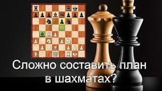 Сложно составить план в шахматах? Принципы построения плана.