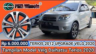 TERIOS 2012 UPGRADE VELG 2020 - Tampilan Model Velg Daihatsu Terios 2020 @PmbWheels