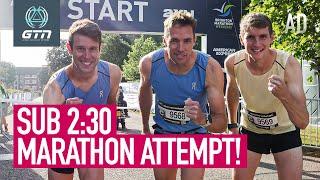 Mission 2.30 Marathon The Attempt  Running Training & Tips Episode 3