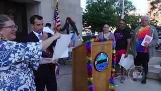 LCTV News  2023 Pride Flag Raising June 20 2023