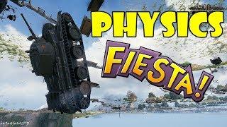 World of Tanks - Funny Moments  PHYSICS FIESTA WoT Bugs May 2018