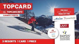 TOPCARD - 3 GEBIETE EINE KARTE EIN PREIS