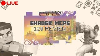 Review Shader MCPEMCBE 1.20 Realistic & QnA  Render Dragon sudah bisa pasang Shader part 2