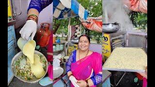 Gujarati Aunty Makes Healthy Dhokla in Vadodara #shorts #indianstreetfood