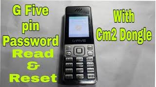 G Five Pin Password Read & Reset With CM2SCR Cpu Spd SC6531E