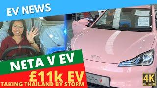 Cheap Electric Cars NETA V EV Walkaround - The £11k Electric Vehicle Taking Thailand By Storm