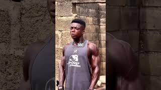 Jacked African Bodybuilder