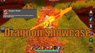 Dragoon Class Showcase  All Skills and Abilities  World Zero