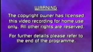 Paramount Home Entertainment 1999-2000 Warning Screen