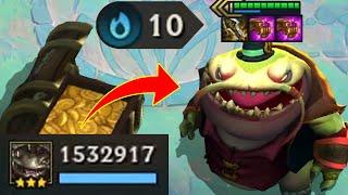 1 MILLION Damage 3 Star Tahm Kench  ft. 10 Mercenary Lose Streak   TFT Set 6