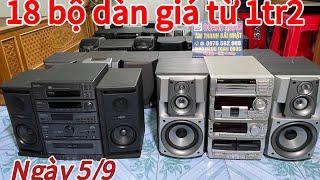  Ngày 59 e bán 18 bộ dàn trung  giá bộ rẻ nhất chỉ từ 1tr2  1 bộ . Zalo của e 0976 592 98