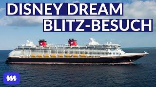 Disney Dream Blitz-Besuch auf dem Schiff der Disney Cruise Line