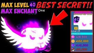 *NEW BEST SECRET PET* IMMORTAL ONE  Bubble Gum Simulator Roblox