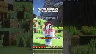 I Played Minecraft With SSSniperWolf And Grox