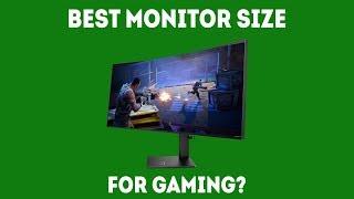 What Is the Best Monitor Size for Gaming? Simple Guide