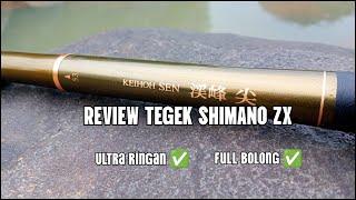 Review Shimano ZX 530   Ultra Ringan