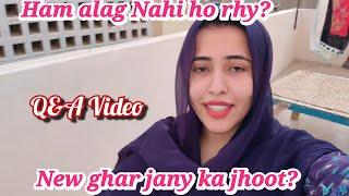 Q&A Video  New ghar jany ka jhoot?  Alishba Amir daily vlog