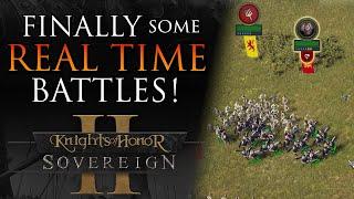 A Strategy game with REAL TIME Battles - Knights of Honor II Sovereign #ad