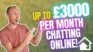 Chat From Home Review – Up to £3000 Per Month by Chatting Online Yes BUT…