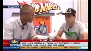 Lorenzo su Valentino Rossi