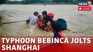 Typhoon Bebinca Lands In Shanghai Live Updates  Typhoon Bebinca Live News  China News   N18G