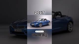 Evolution of BMW Z4  { 20102023} old to new model car #shorts #youtubeshorts