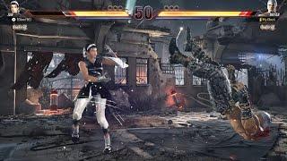 TEKKEN 8 Jun Kazama vs Bryan Fury Super Ghost Battle