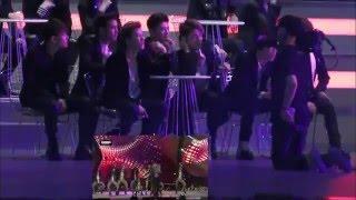 BTS & IKON reaction to CL & 2NE1 Full Performance @ MAMA 2015