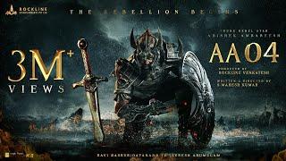AA04 First Look Motion Poster  Abishek Ambareesh  S Mahesh  Ravi Basrur  Rockline Entertainments