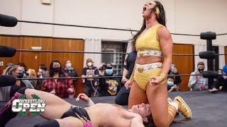 Free Match Megan Bayne v Kevin Giza  Beyond Wrestling Open Intergender Mixed All Elite AEW Dark