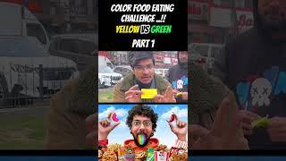 Epic Colorful Food Challenge Fahad Dean vs. Wahab  Who Wins Rs 10000?