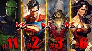 Whos the Strongest Hero in DC Comics?  Ranking Every Hero From Weakest to Strongest