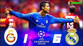 Galatasaray 1-6 Real Madrid - 201314 - Ronaldo Hat-Trick - Extended Highlights - EC - FHD